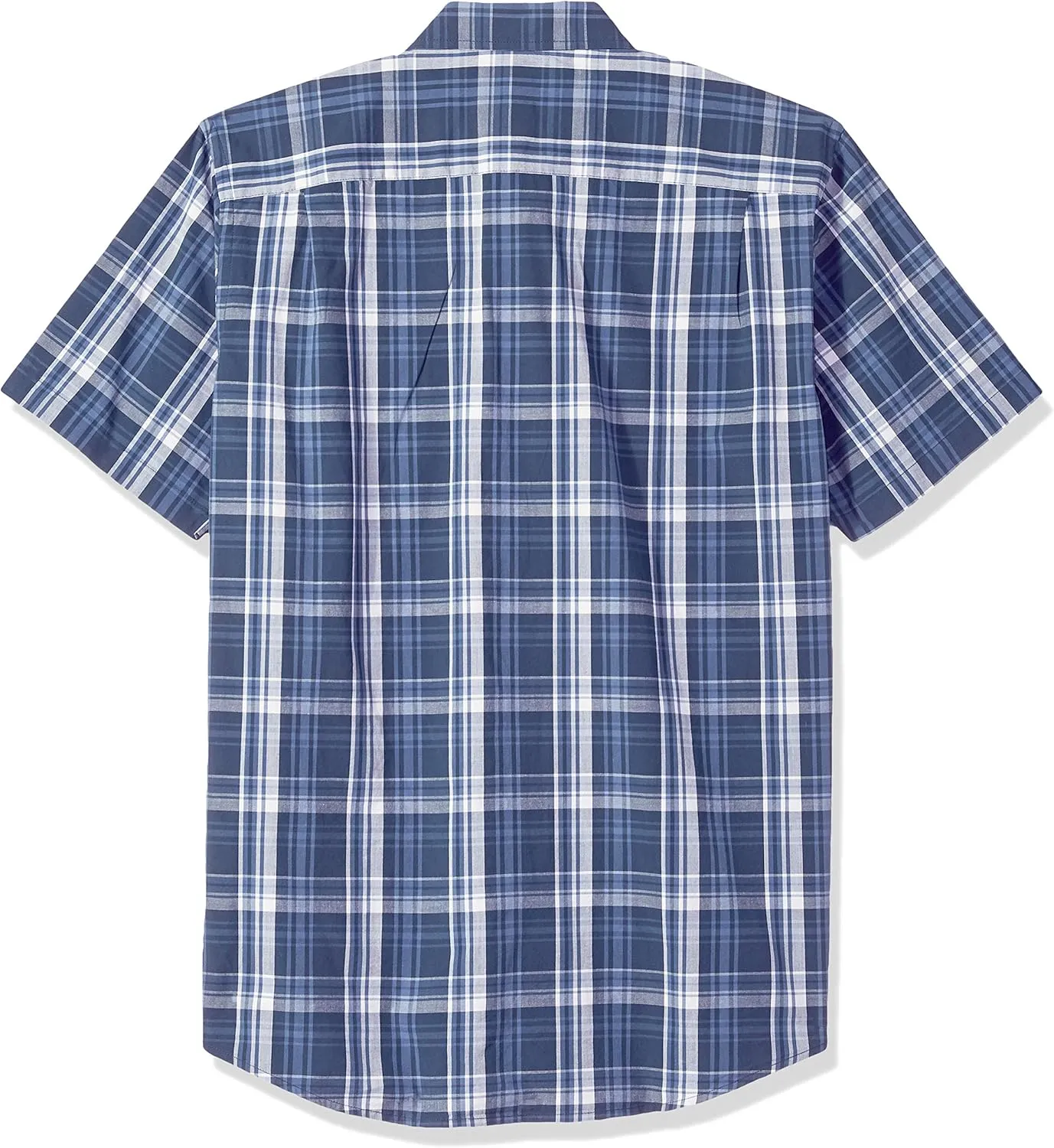 Amazon Essentials Men's Regular-Fit Short-Sleeve Poplin Shirt