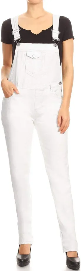 Anna-Kaci Womens Loose Denim Overalls Pants Fashion Bib Jeans Jumpsuits for Women