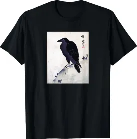 Japanese art, Japanese Kyosai Crow / Raven T-Shirt
