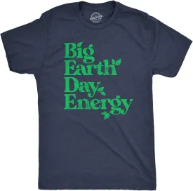 Mens Earth Day T Shirts Funny Green Environmental Graphic Novelty Recycling Tees for Guys