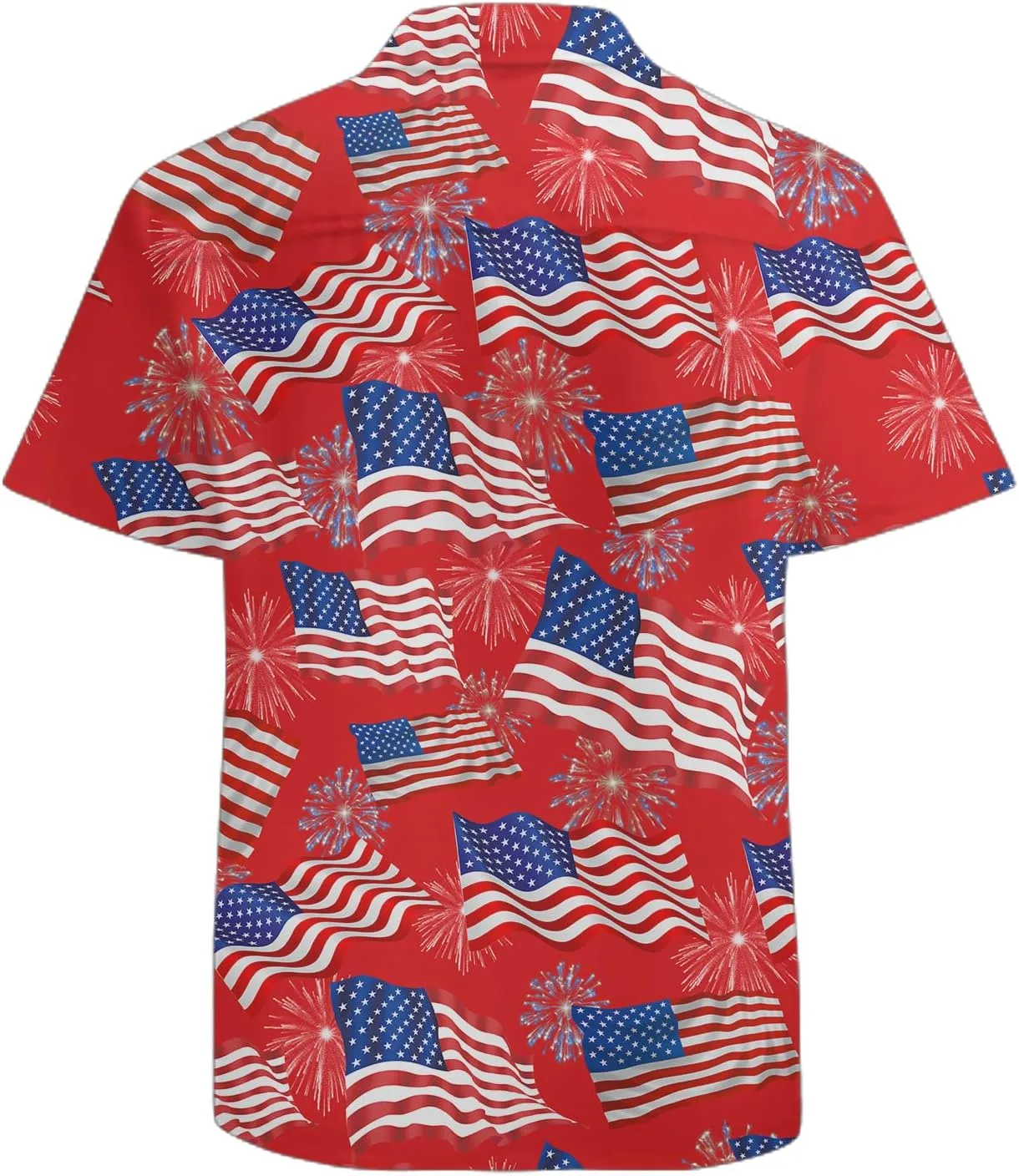 Mens Funny Hawaiian Shirts 3D Graphic Button Down Short Sleeve Tropical Holiday Beach Aloha Shirt