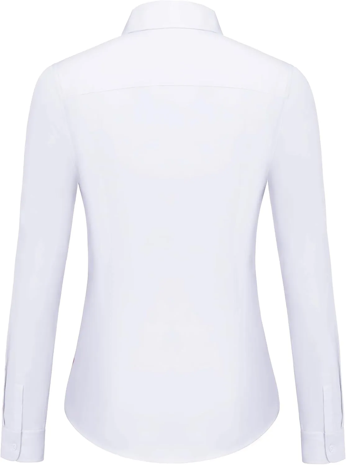siliteelon Button Down Shirts for Women Dress Shirts Cotton Long Sleeve Shirts for Women Wrinkle Free Stretch Work Blouse