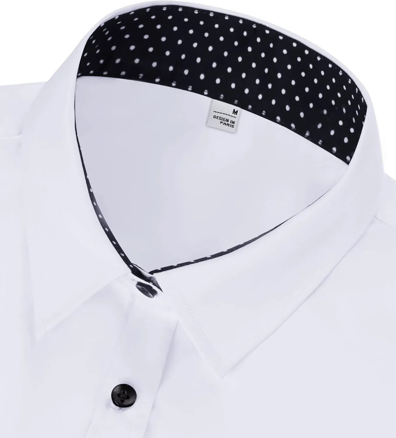 siliteelon Button Down Shirts for Women Dress Shirts Cotton Long Sleeve Shirts for Women Wrinkle Free Stretch Work Blouse