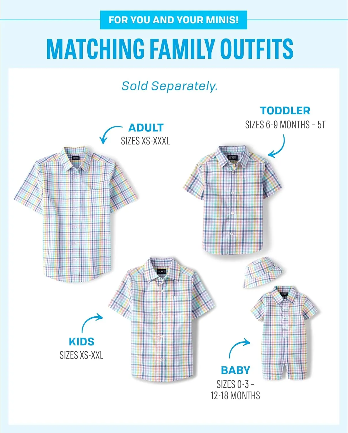 The Children's Place Boys' and Toddler Short Sleeve Button Down Shirt