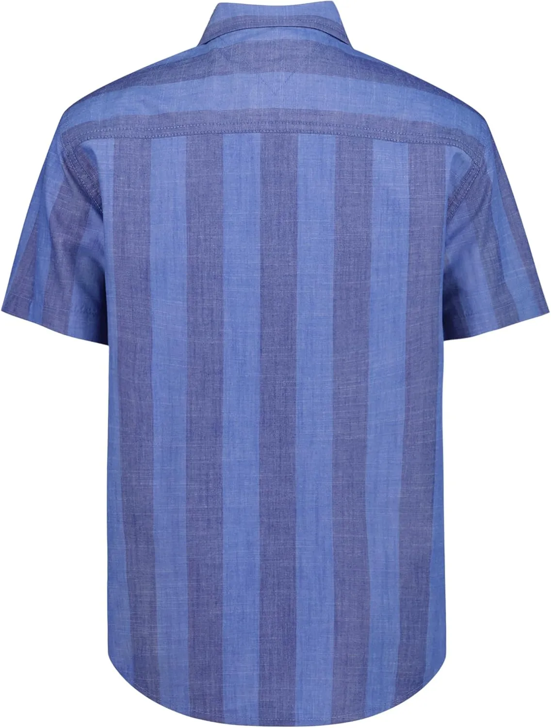 Tommy Hilfiger Boy's Short Sleeve Blue Skies Plaid Shirt (Big Kids)