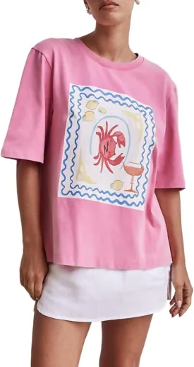 Women Y2k Oversized Graphic T Shirts Teen Girls Short Sleeve Crewneck Vintage Tees Baggy Aesthetic Tops Summer